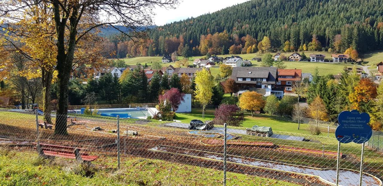 Ferienwohnung "Hirschlein" Im Schwarzwald バイアースブロン エクステリア 写真